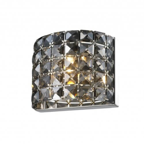 Bethel gl75smk SMOKE CRYSTAL WALL SCONCE Vancouver