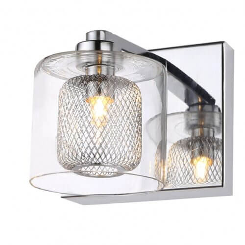 BETHEL ZP45 MESH METAL FRAME WALL SCONCE Mississauga