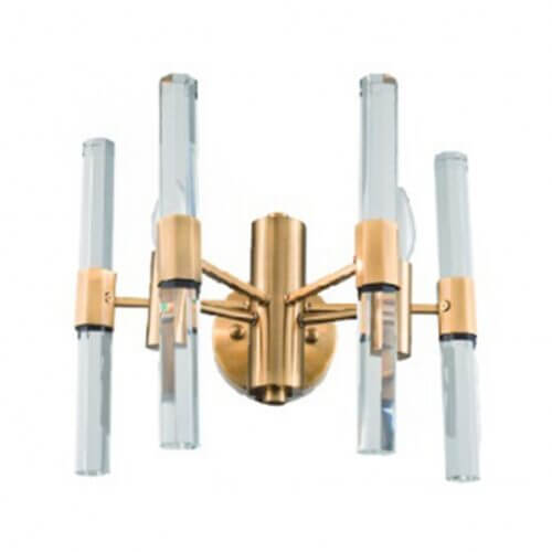 BETHEL mu07b BRASS METAL FRAME WALL SCONCE Halifax