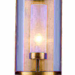 Bethel mu39 ANTIQUE BRASS FRAME WALL SCONCE Vancouver
