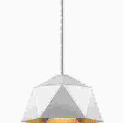 BETHEL ys7702 WHITE SHADE PENDANT LIGHT Edmonton