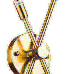 BETHEL DU75g GOLD FRAME PIPE WALL SCONCE Ottawa