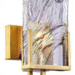 BETHEL MU48 GOLD STAINLESS STEEL FRAME WALL SCONCE Winnipeg