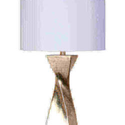 BETHEL jtl15kt-sl SILVER LEAF POLYRESIN TABLE LAMP Quebec City