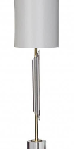 BETHEL jtl26gh-gp CLEAR CRYSTAL TABLE LAMP Toronto