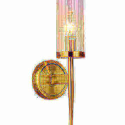 Bethel mu27 ANTIQUE BRASS FRAME WALL SCONCE Vancouver