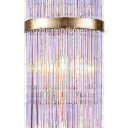 Bethel MU25CH CLEAR GLASS ROD WALL SCONCE Quebec City