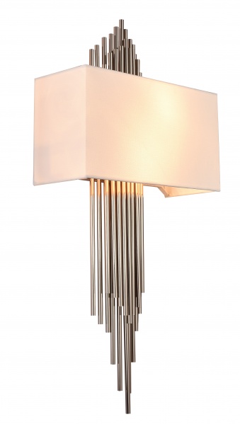 Bethel mu37-shn SHINY NICKEL ROD WALL SCONCE Winnipeg