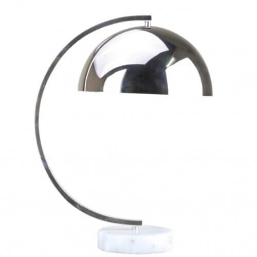 BETHEL mtl04pq-ch-sq CLEAR MARBLE BASE TABLE LAMP Winnipeg