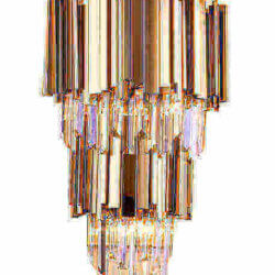 BETHEL MU24 TWO TIER GOLD ROD WALL SCONCE Toronto