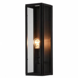 BETHEL du107 BLACK IRON RECTANGULAR FRAME WALL SCONCE Edmonton