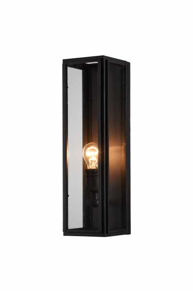 BETHEL du107 BLACK IRON RECTANGULAR FRAME WALL SCONCE Edmonton
