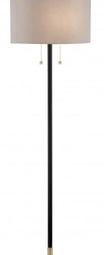 Bethel fl123hl-ab ANTIQUE BRASS FLOOR LAMP Calgary