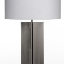 BETHEL jtl54gv-bn POLISHED NICKEL Table Lamp Halifax