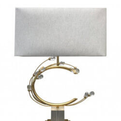 BETHEL jtl44rc-gl GOLD LEAF FRAME TABLE LAMP Fredericton