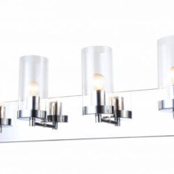 Bethel ZP120 FOUR LIGHT CHROME FRAME WALL SCONCE Ottawa