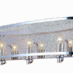 Bethel zp122 FOUR LIGHT METAL MESH SHADE WALL SCONCE Quebec City