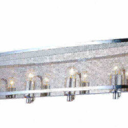 BETHEL ZP123 FOUR LIGHT METAL MESH SHADE WALL SCONCE Calgary