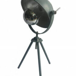 BETHEL jtl140ky-gr GREY TRIPOD TABLE LAMP Toronto