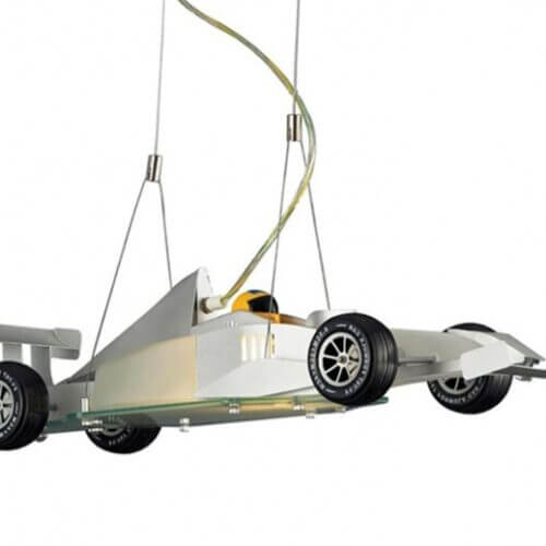 BETHEL 515za01 SILVER RACE CAR DRIVER LIGHT FIXTURE Winnipeg