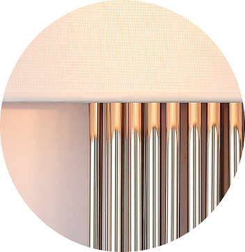 Bethel MU37SHN SHINY NICKEL ROD WALL SCONCE Calgary
