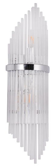 Bethel Mu25S-CH GLASS ROD WALL SCONCE Mississauga