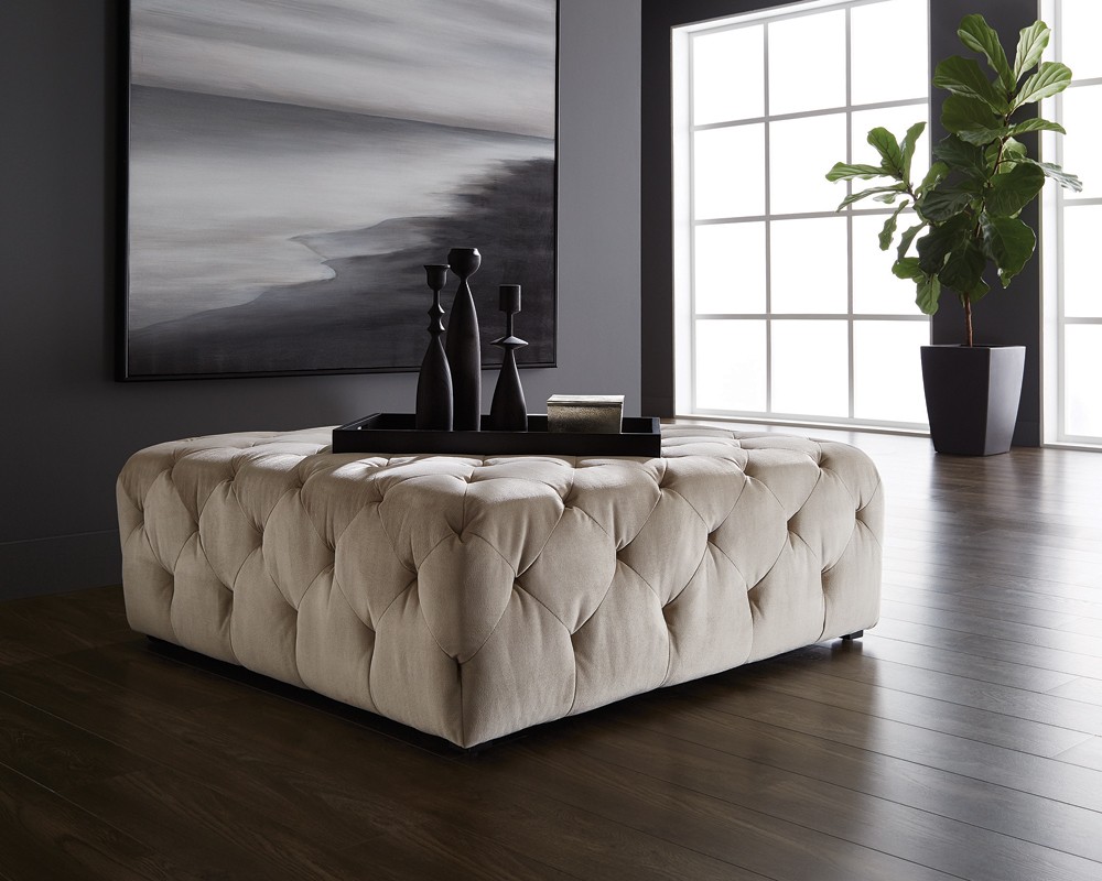 SUNPAN 102258 MILLIE TUFTED OTTOMAN Toronto