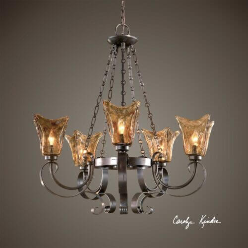 UTTERMOST 21007 VETRAIO 5 LT CHANDELIER Winnipeg