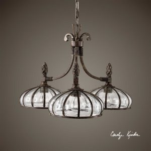 UTTERMOST 21046 GALEANA 3 LT CHANDELIER Ottawa