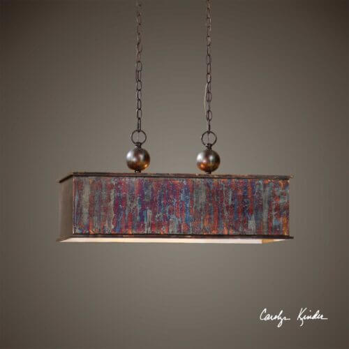 UTTERMOST 21922 ALBIANO RECTANGLE 2 LT PENDANT Montreal