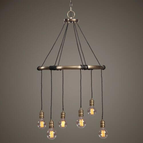 UTTERMOST 22149 MILO 6 LT CHANDELIER Mississauga