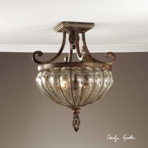 UTTERMOST 22208 GALEANA 2 LT SEMI FLUSH MOUNT Halifax