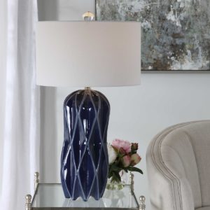 UTTERMOST 26358 MALENA BLUE TABLE LAMP Quebec City