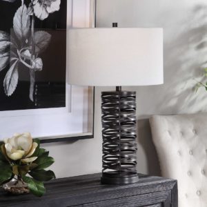 UTTERMOST 28213 ALITA RUST BLACK TABLE LAMP Toronto