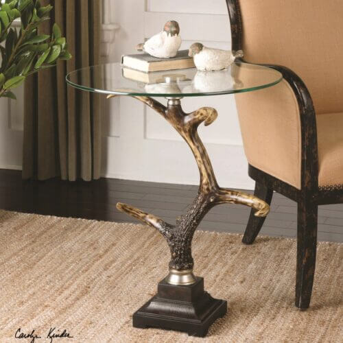 UTTERMOST 24430 STAG HORN ACCENT TABLE Mississauga