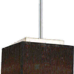 CWI LIGHTING 5006p6c-s 1 Light Drum Shade Mini Pendant Ottawa