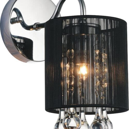 CWI LIGHTING 1 Light Bathroom Sconce Vancouver