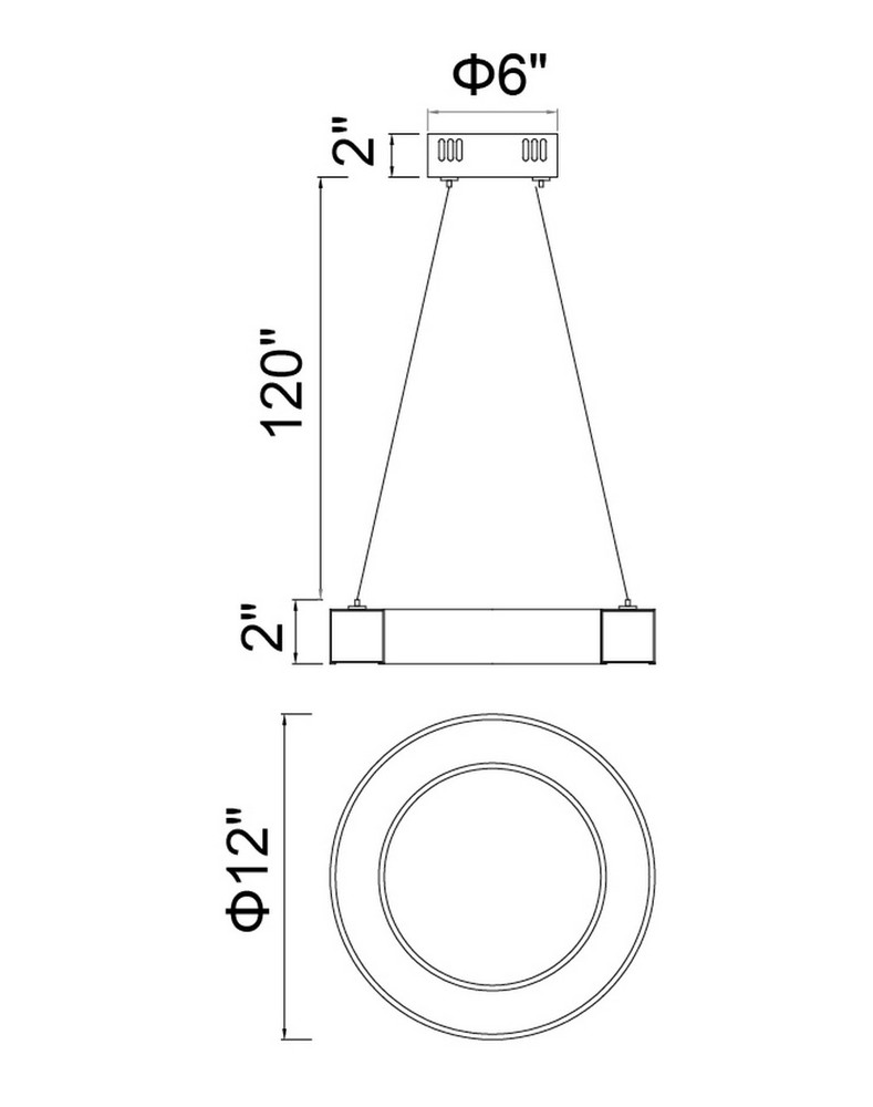 CWI LIGHTING 1131p12-613 Ringer Mississauga