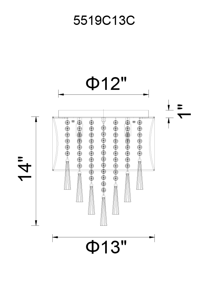 CWI LIGHTING 5519c13c Renee Quebec City