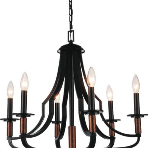 CWI LIGHTING 9847p24-6-101 Scarlet Fredericton