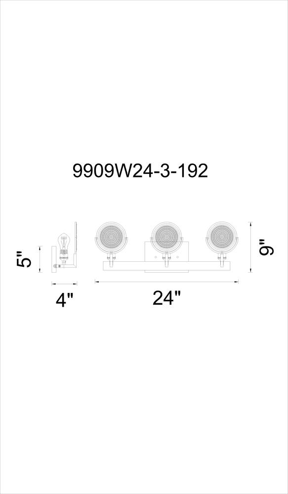 CWI LIGHTING 9909w24-3-192 Bhima Ottawa