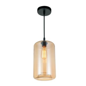 CWI LIGHTING 5553p7-amber Mini Pendant Halifax