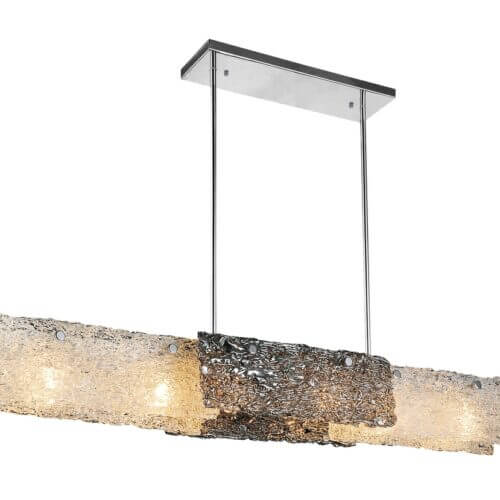 CWI LIGHTING  Wilma 6 Light Down Chandelier with Chrome finish 