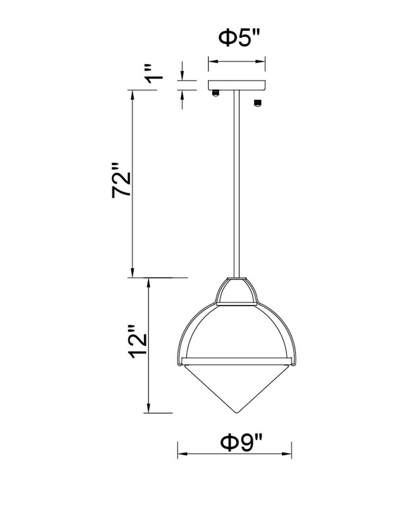 CWI LIGHTING 1124p9-1-613 Cupola Ottawa