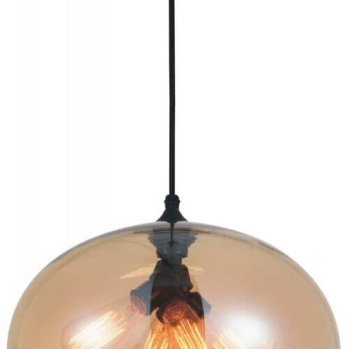 CWI LIGHTING 5553p16 Glass Down Pendant Edmonton