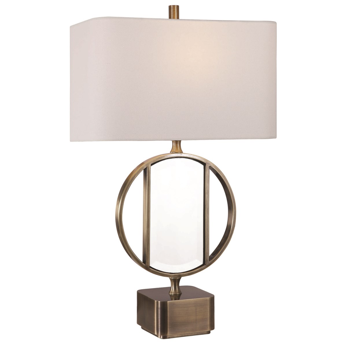 UTTERMOST 26356-1 LUCIANA TABLE LAMP brushed brass