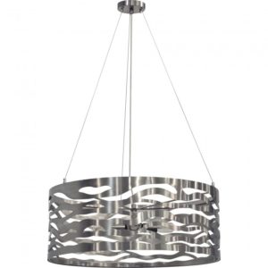 RENWIL lpc4243 STUDIO LINE ROGUE Ceiling Fixture Brushed Nickel Plated