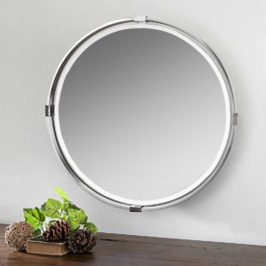 UTTERMOST 09109 TAZLINA ROUND MIRROR