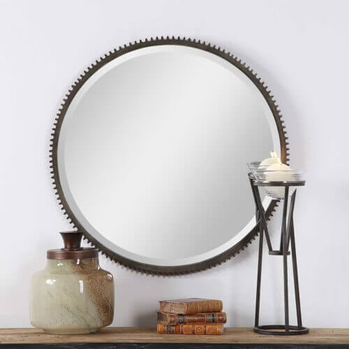 UTTERMOST WERNER ROUND MIRROR gear design