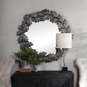 UTTERMOST ZANDRA ROUND MIRROR winnipeg